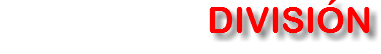 DIVISIÓN